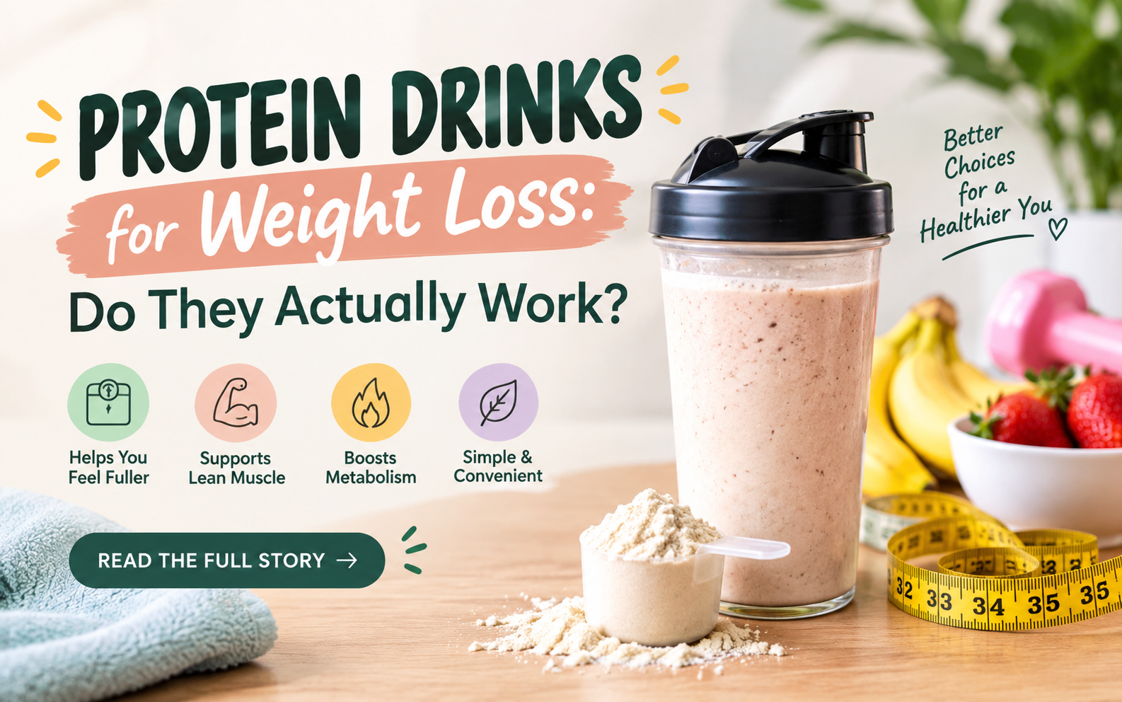 Protein Drinks for Weight Loss: Do They Actually Work?