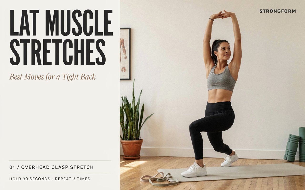 Lat Muscle Stretches: Best Moves for a Tight Back