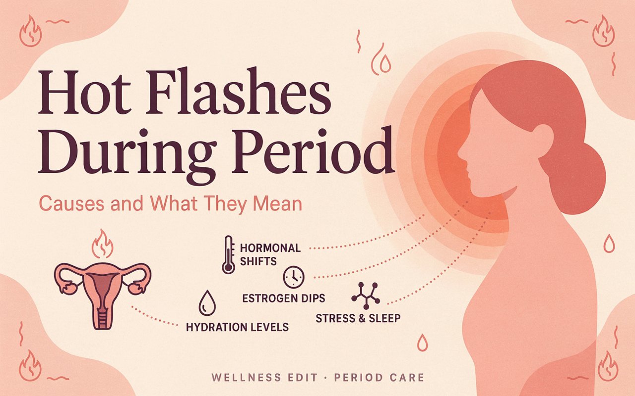 Hot Flashes During Period: Causes and What They Mean
