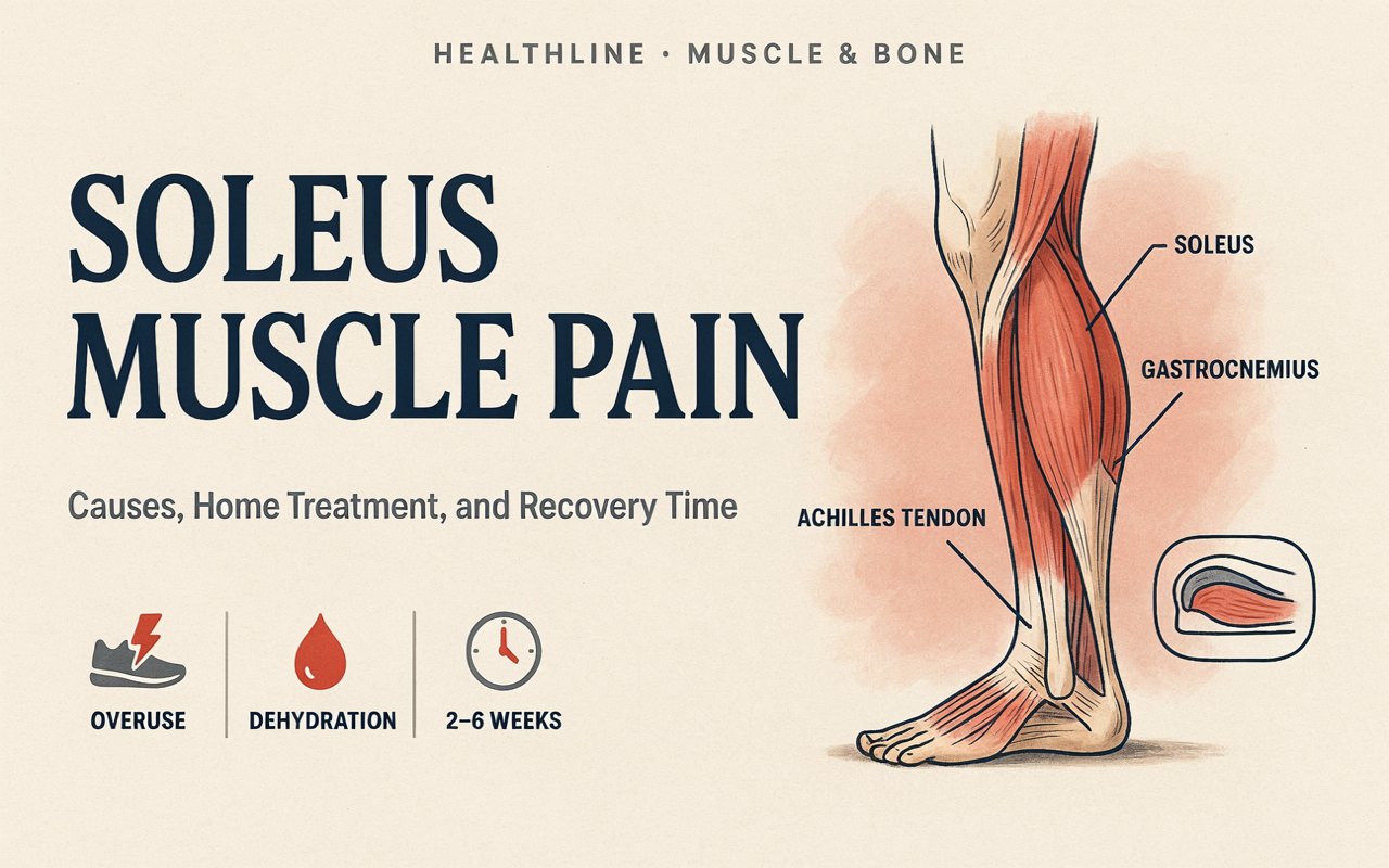 Soleus Muscle Pain: Causes, Home Treatment, and Recovery Time