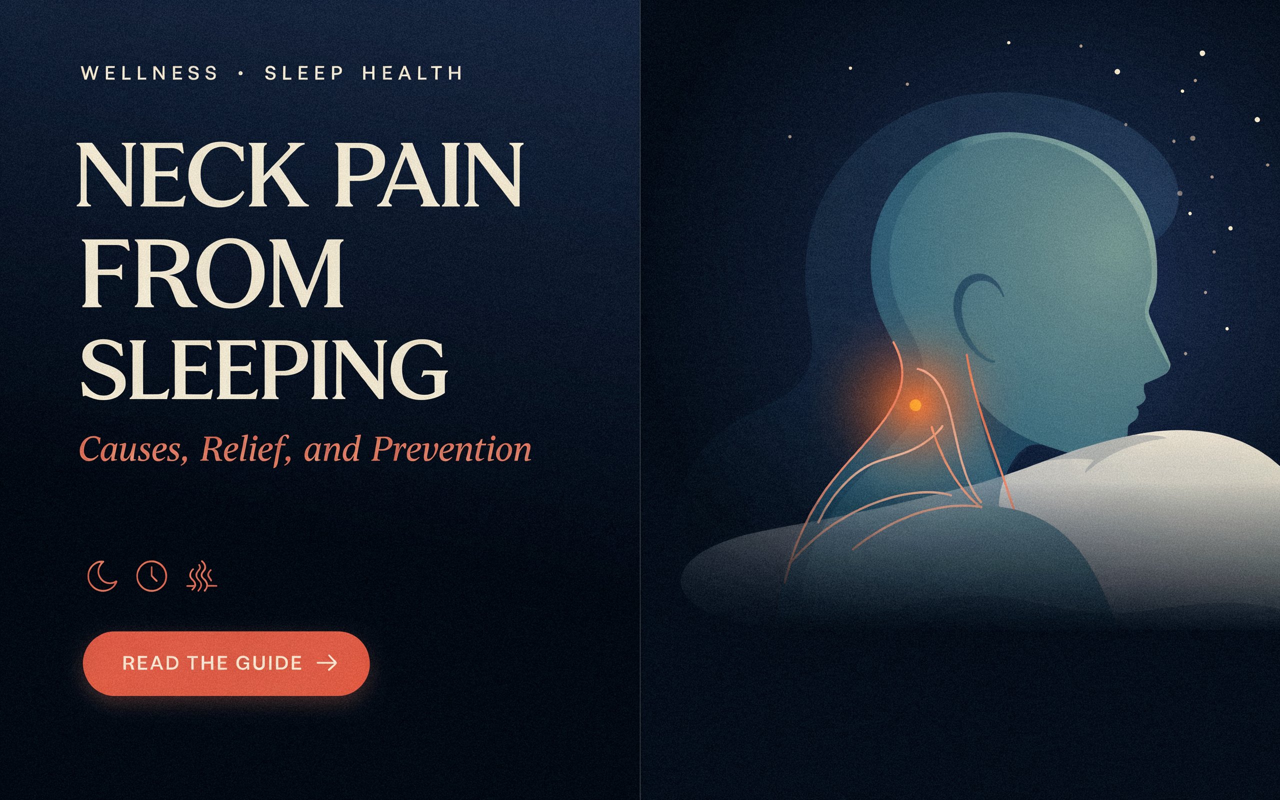 Neck Pain From Sleeping: Causes, Relief, and Prevention