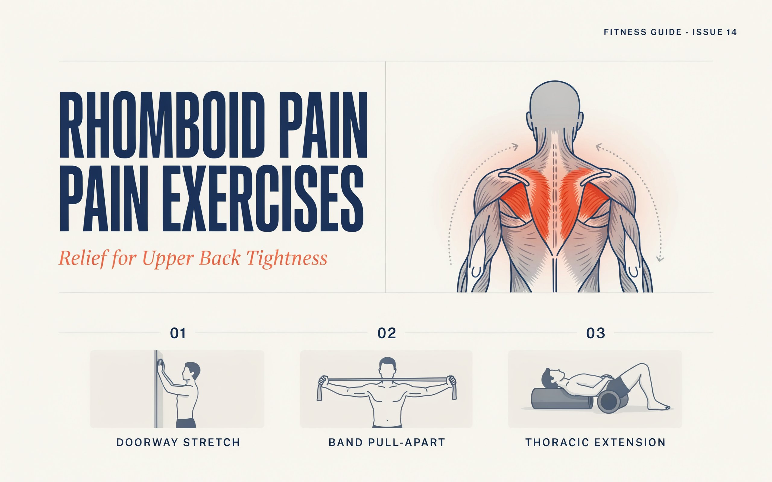 Rhomboid Pain Exercises: Relief for Upper Back Tightness