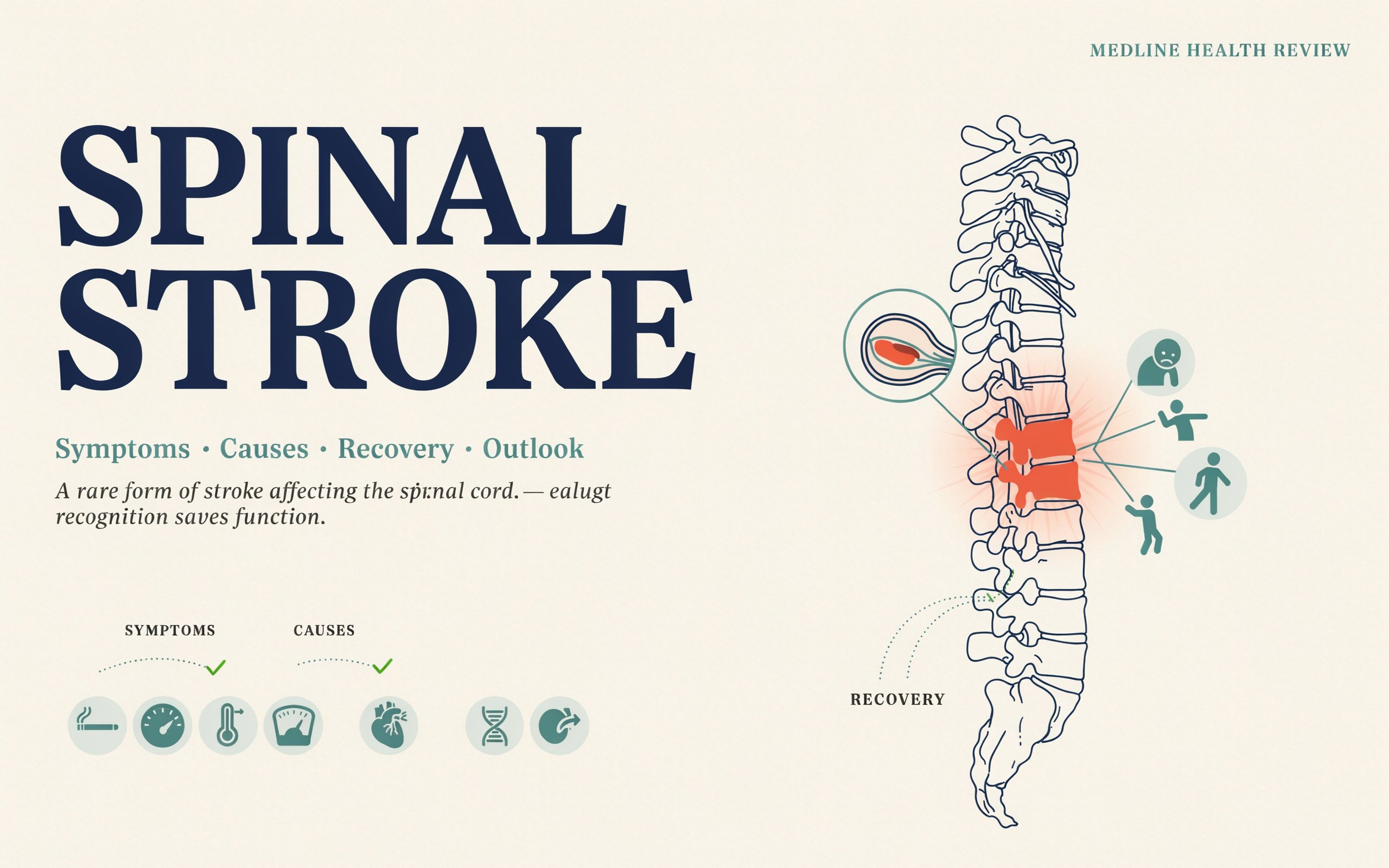 Spinal Stroke: Symptoms, Causes, Recovery, and Outlook